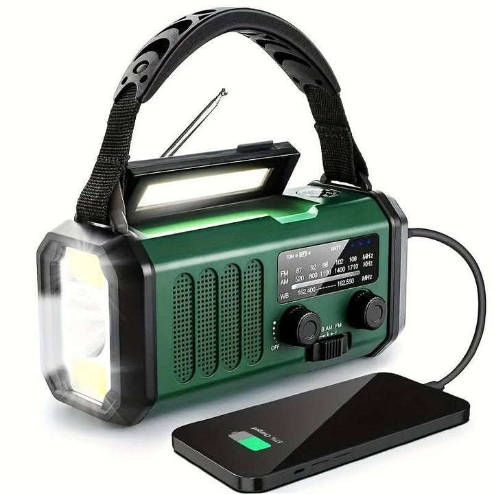Kalsten | All-in-one emergency radio with torch and USB charging function