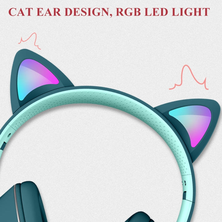 Gaming Headset Cat Ear LED Lighting USB 3.5mm | Kalsten