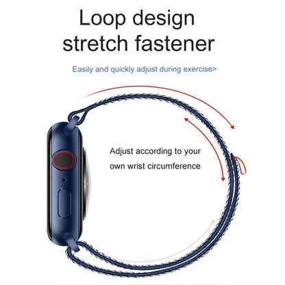 Skanto | For Apple Watch Series 5 40mm Loop Nylon Watch Strap (Starlight Yellow Pink)