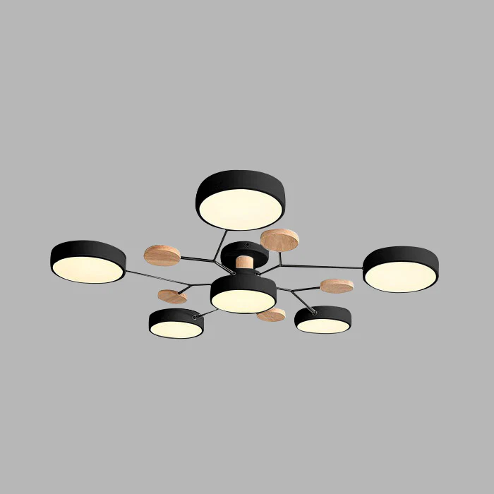 Modern LED Flush Mount Ceiling Lamp Kalsten