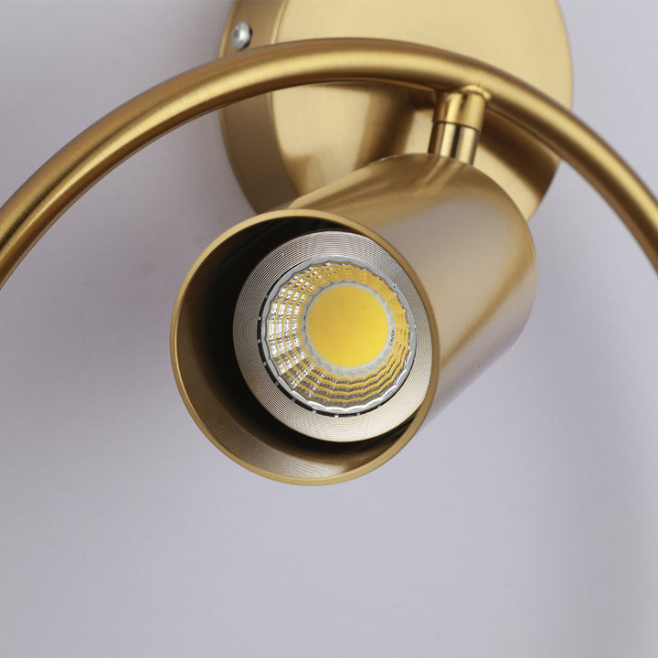 OpulentGlow Wall Lamp - Golden Elegance for Your Interior Kalsten