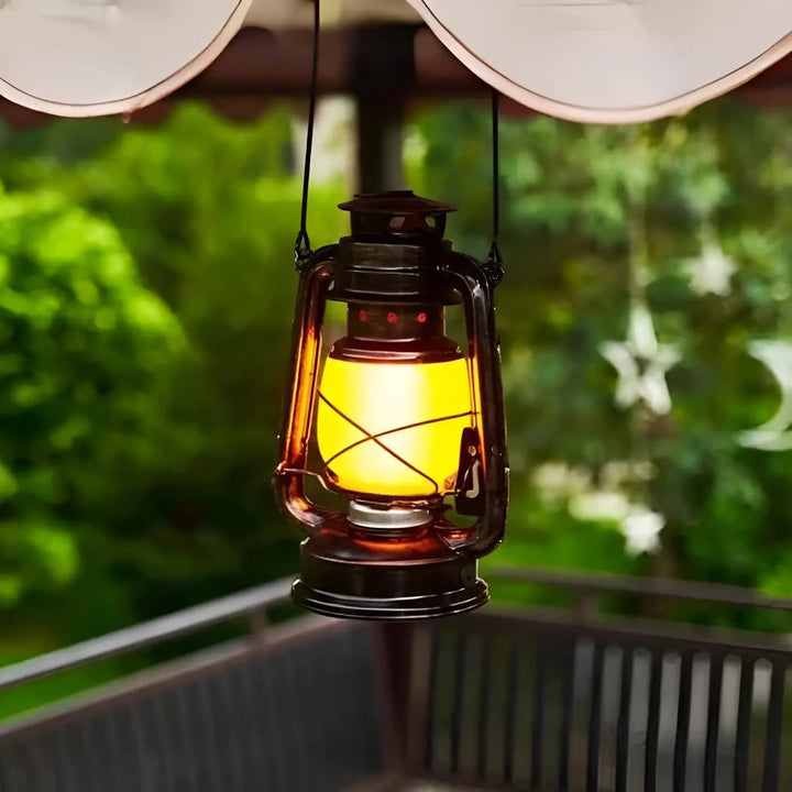 Industrial LED Hanging Lamp - for Cozy Evenings & Outdoor Use Kalsten