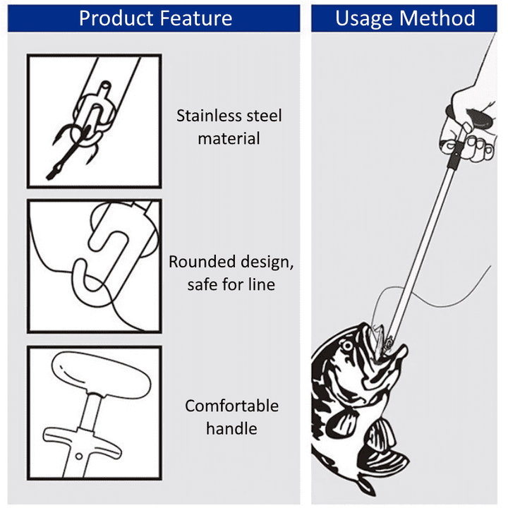 Easy Fish Hook Remover Tool | Kalsten