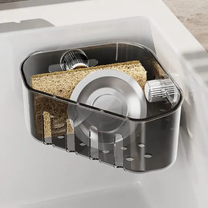 Kalsten | Corner Dish Rack with Suction Cup – Space-saving, stable & drill-free