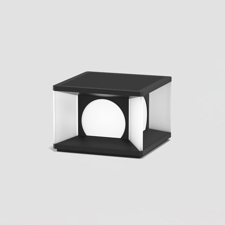 Eclipse Cube Outdoor Post Light | Kalsten