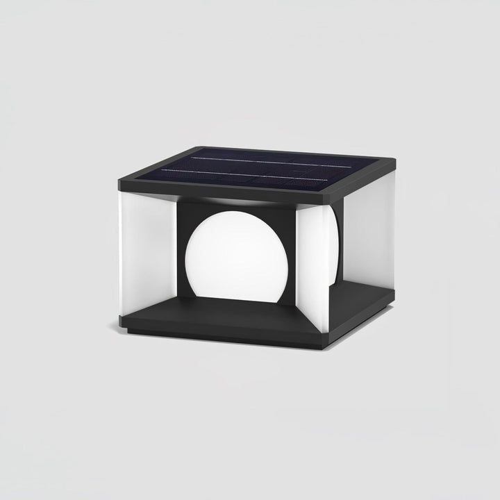 Eclipse Cube Outdoor Post Light | Kalsten