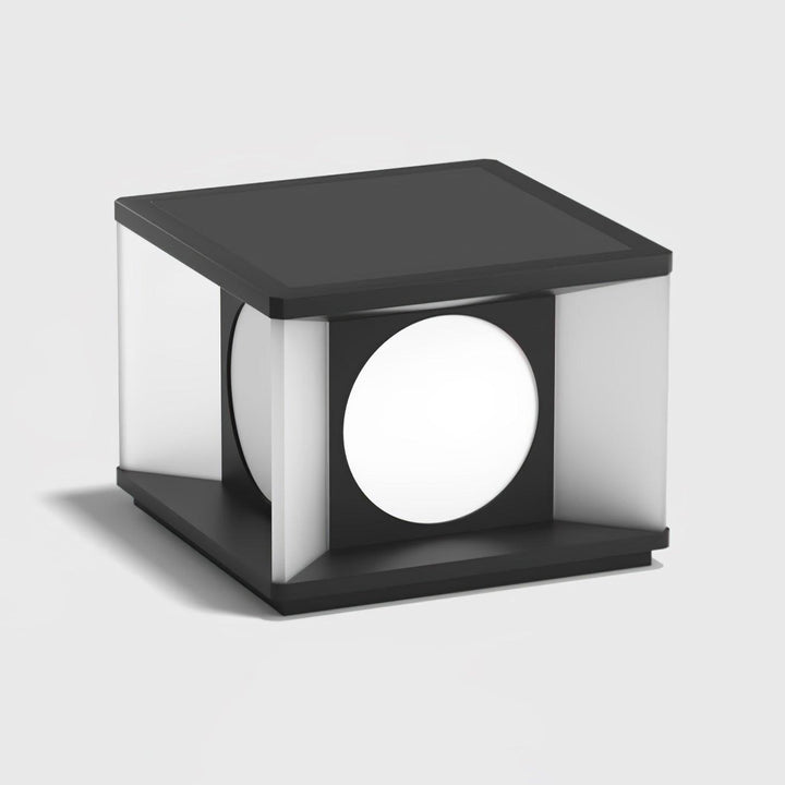 Eclipse Cube Outdoor Post Light | Kalsten
