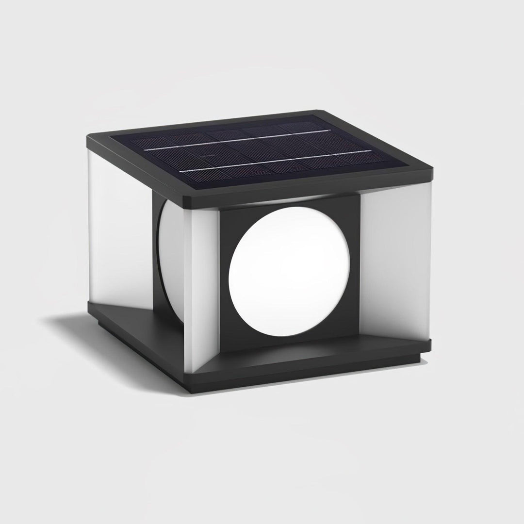 Eclipse Cube Outdoor Post Light | Kalsten
