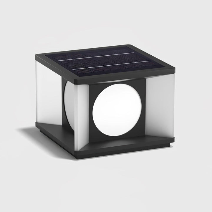 Eclipse Cube Outdoor Post Light | Kalsten