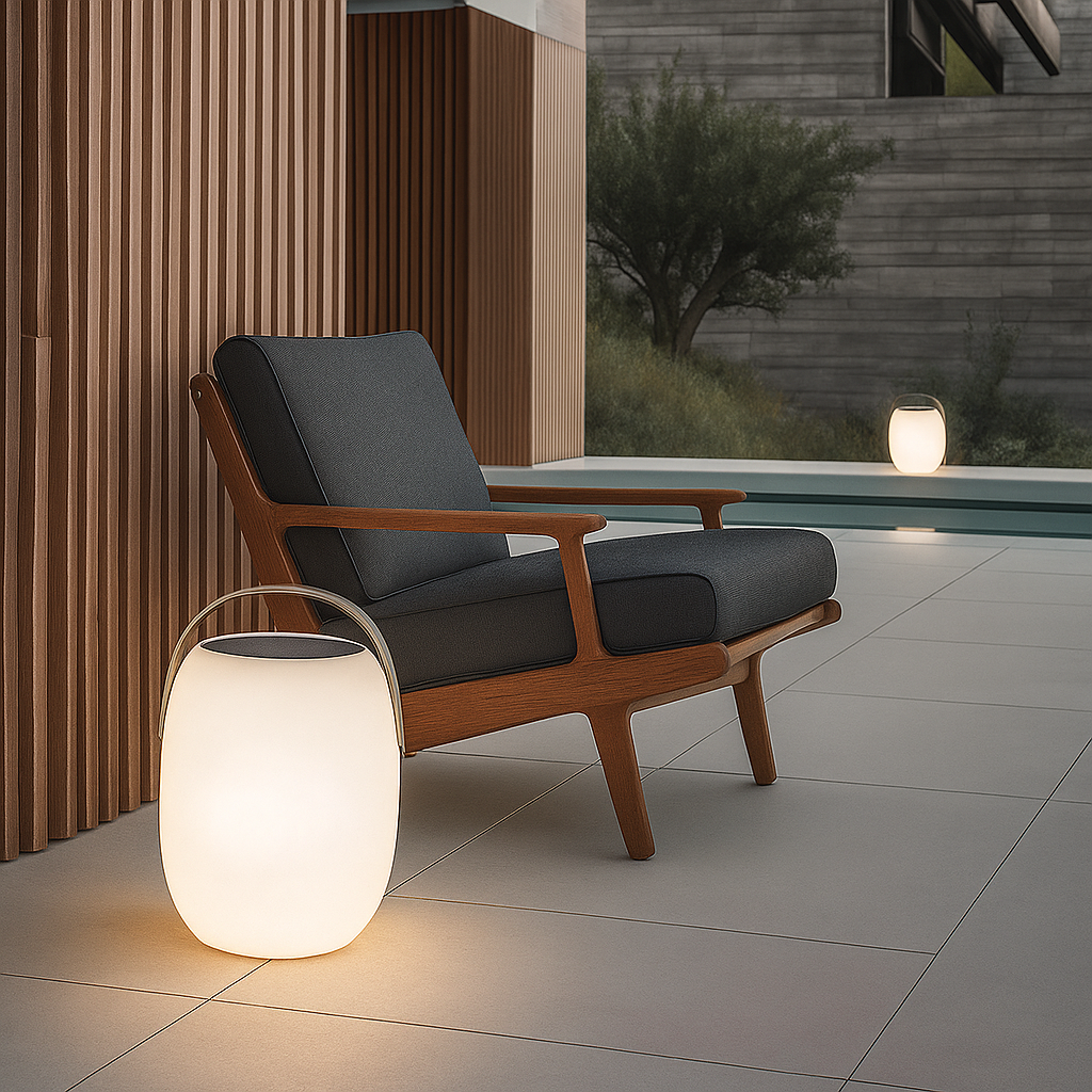 Solar LED Garden & Terrace Lamp