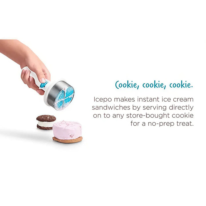 Kalsten | Stainless Steel Ice Cream Scoop – With One-Hand Release & Ergonomic Handle