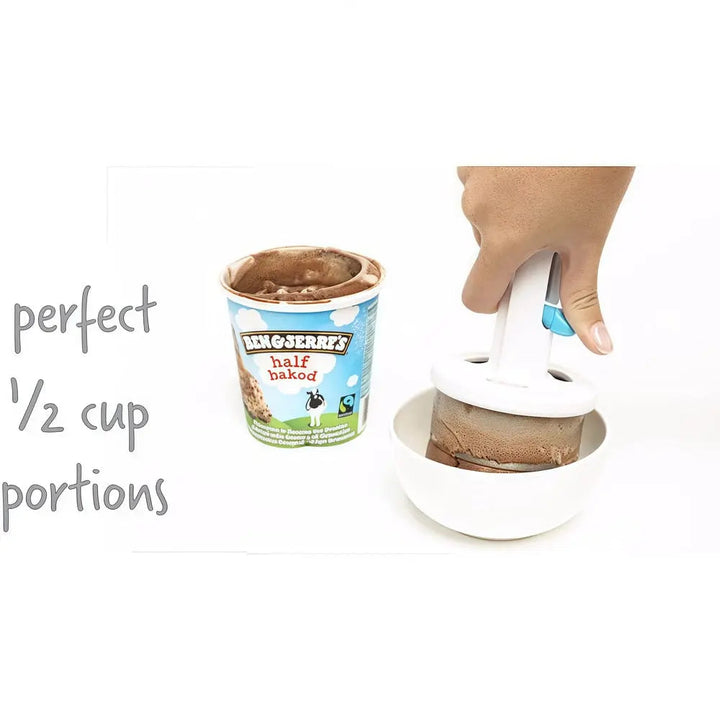 Kalsten | Stainless Steel Ice Cream Scoop – With One-Hand Release & Ergonomic Handle