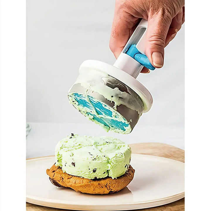 Kalsten | Stainless Steel Ice Cream Scoop – With One-Hand Release & Ergonomic Handle