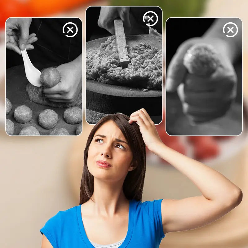 Kalsten | Stainless Steel Meatball Maker – perfect spheres effortlessly