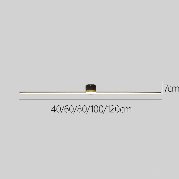 Slim Linear LED Ceiling Lamp Kalsten