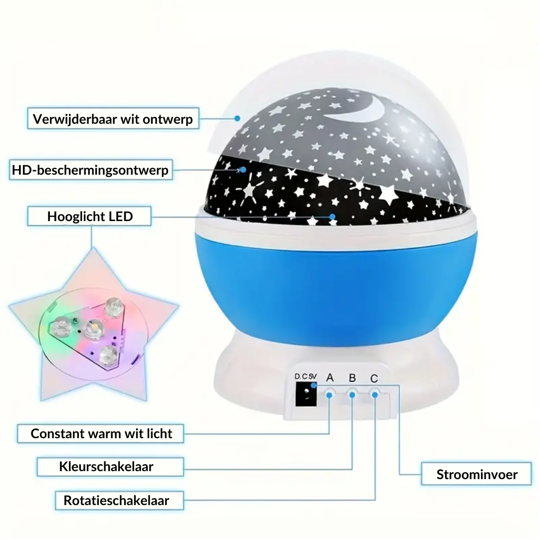 DreamStar - Enchanting Star Projector for Children | Kalsten