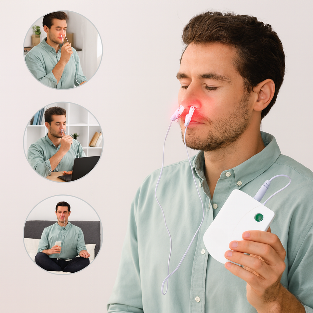 Kalsten | Nasal Irrigation Infrared Light Therapy Device