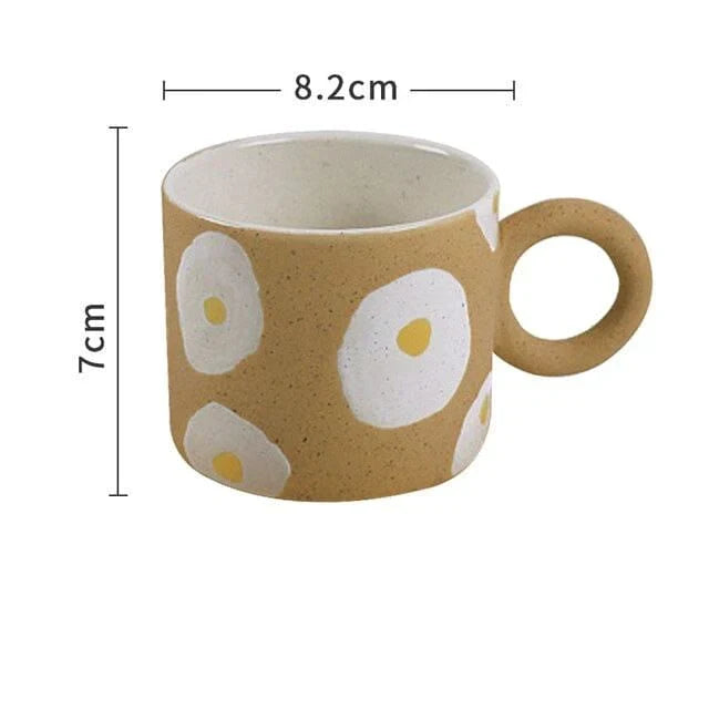 Ei hand-painted coffee cup | Kalsten