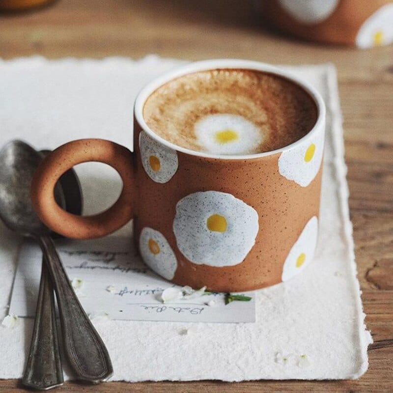 Ei hand-painted coffee cup | Kalsten