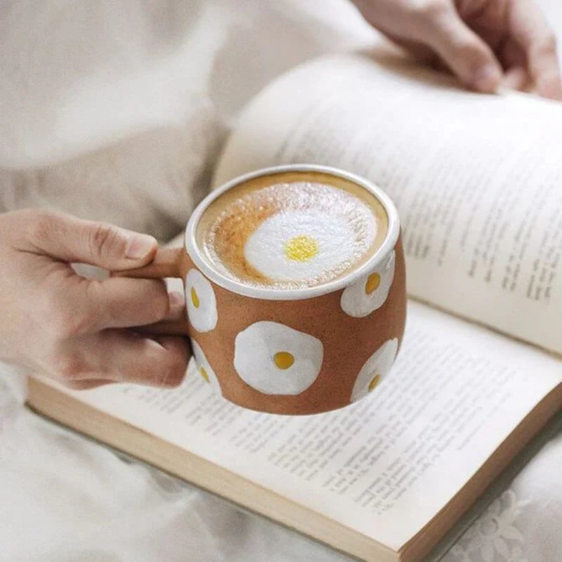 Ei hand-painted coffee cup | Kalsten