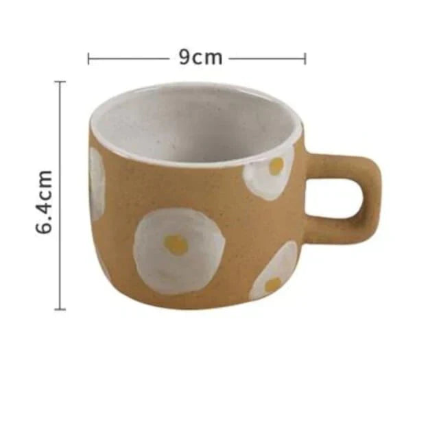 Ei hand-painted coffee cup | Kalsten