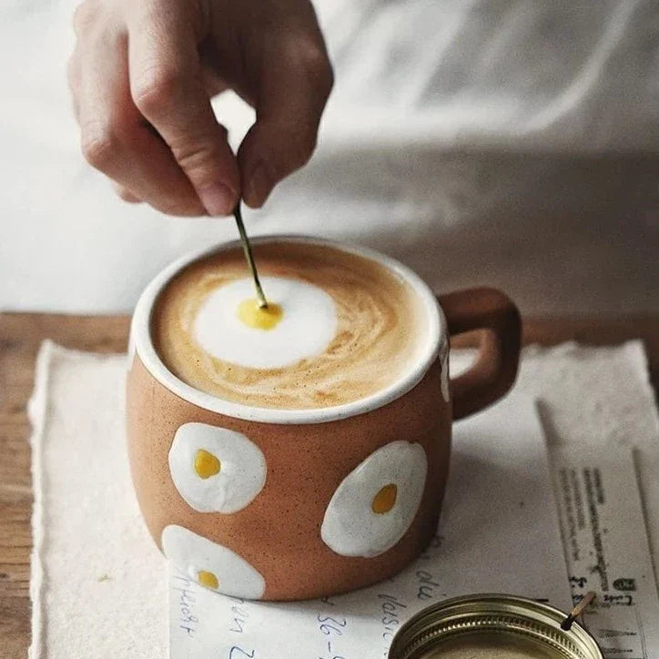 Ei hand-painted coffee cup | Kalsten