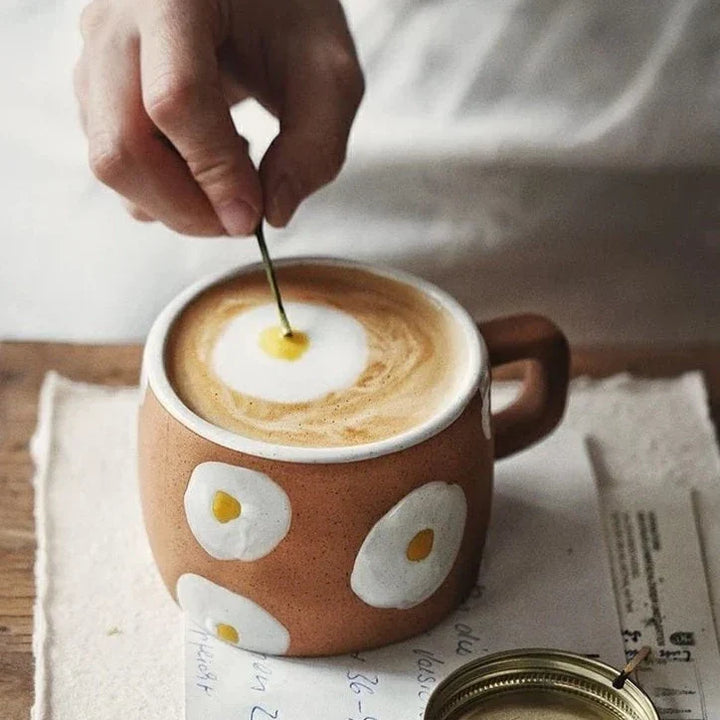 Ei hand-painted coffee cup | Kalsten