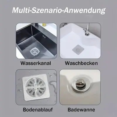 Kalsten | Disposable drain screens with adhesive surface – Against clogging & mold in the bathroom