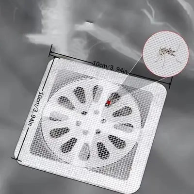 Kalsten | Disposable drain screens with adhesive surface – Against clogging & mold in the bathroom