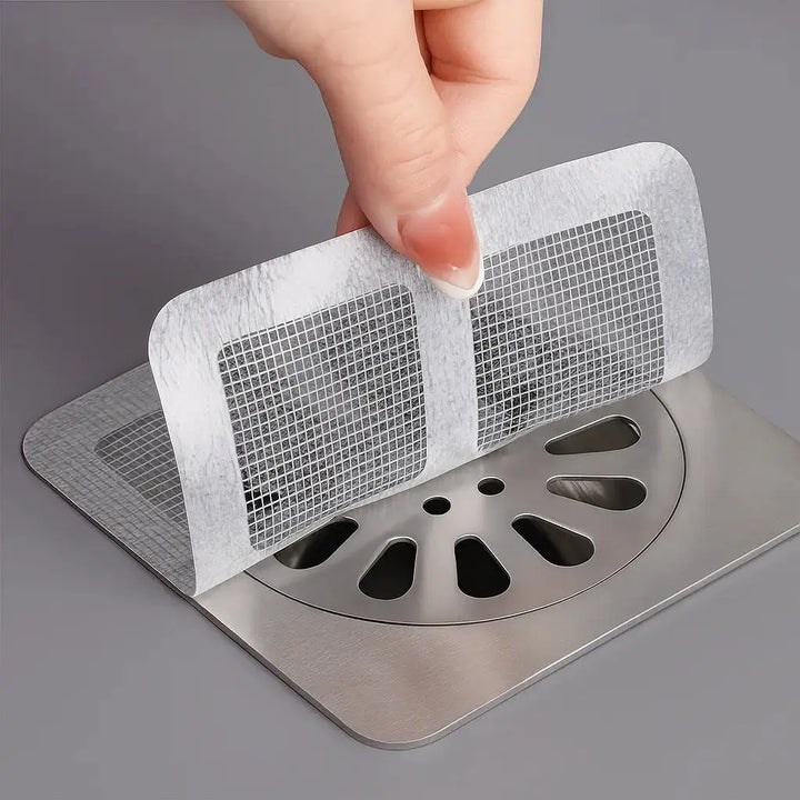 Kalsten | Disposable drain screens with adhesive surface – Against clogging & mold in the bathroom