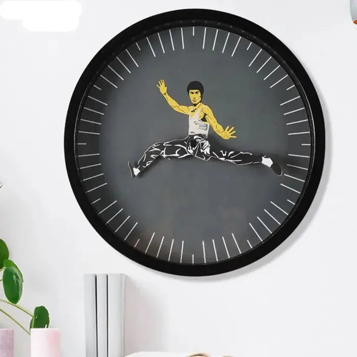 Kalsten | Unique Kung Fu Wall Clock – Quiet and stylish