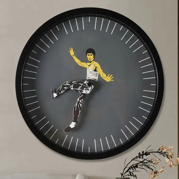 Kalsten | Unique Kung Fu Wall Clock – Quiet and stylish