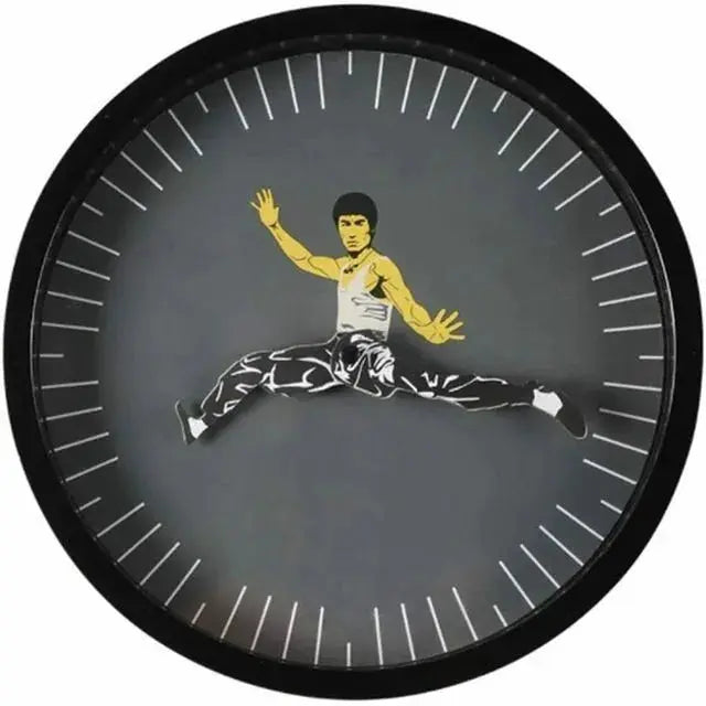 Kalsten | Unique Kung Fu Wall Clock – Quiet and stylish