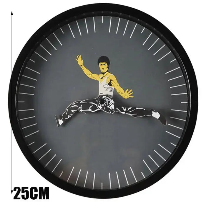 Kalsten | Unique Kung Fu Wall Clock – Quiet and stylish