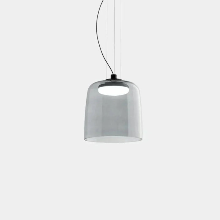 Pendant Light Glass Bowl 10 in Adjustable Dining Room Lounge Hanging Lamp Artistic Ambient Lighting | Kalsten