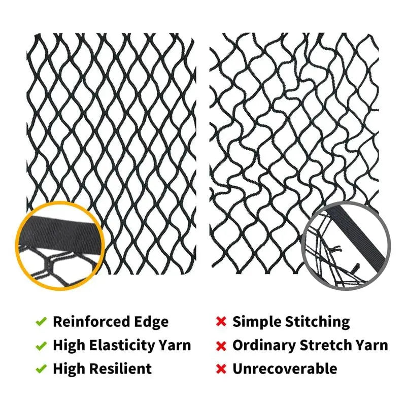 Kalsten | Elastic Luggage Net with Sturdy Carabiners
