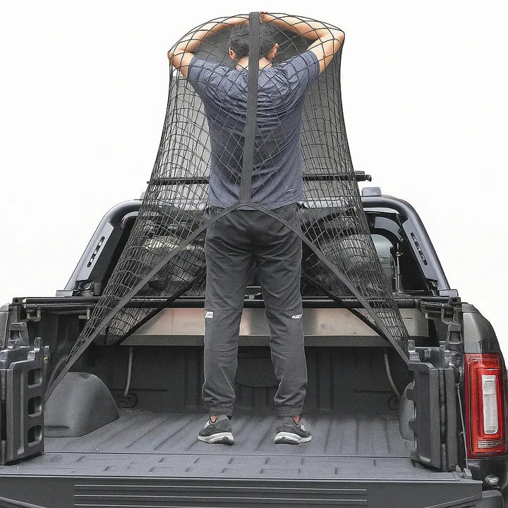 Kalsten | Elastic Luggage Net with Sturdy Carabiners