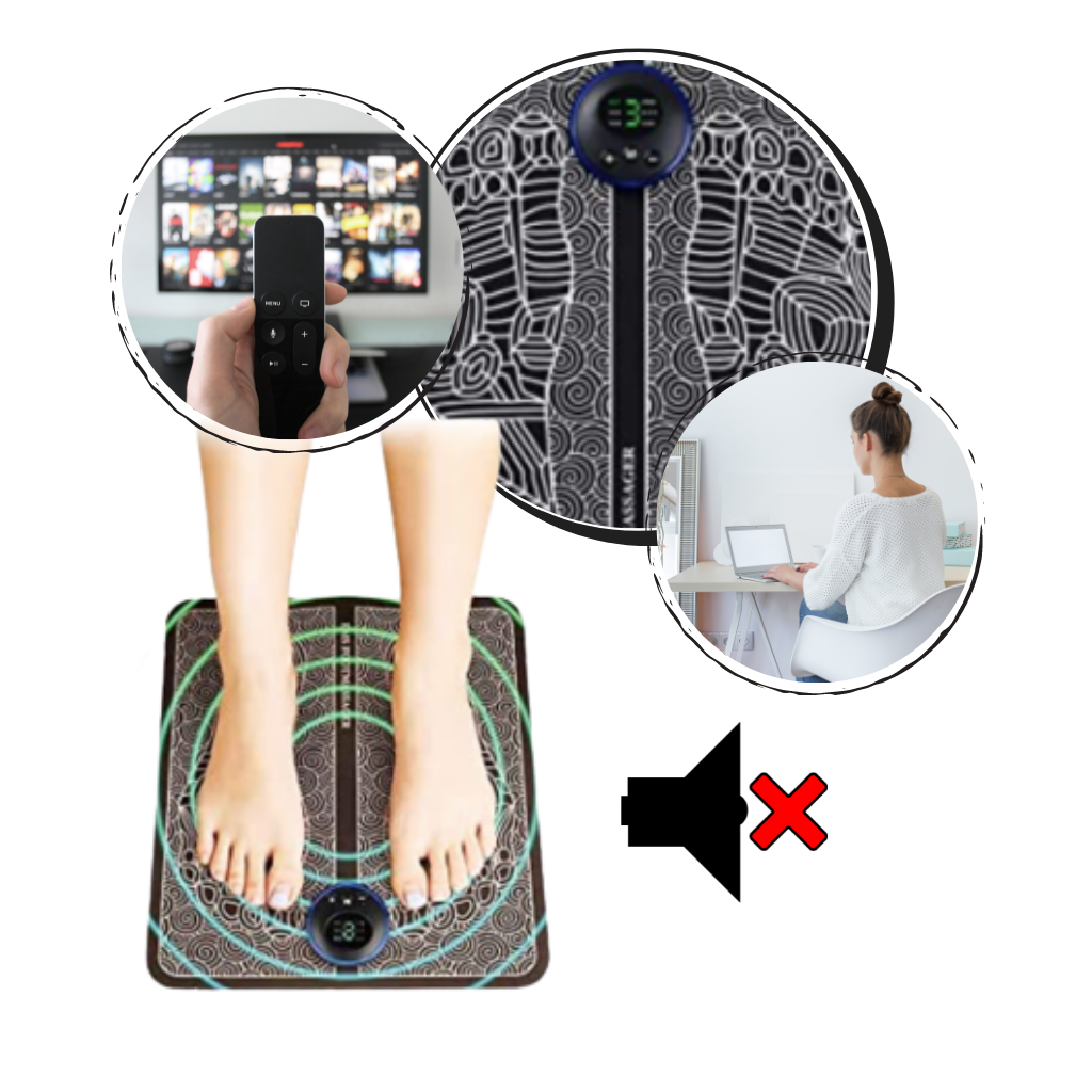 Skanto | Regenerating EMS Foot Massager – Relaxation and Pain Relief for Your Feet