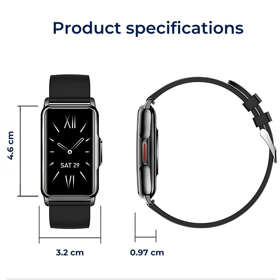 Elegant Smartwatch for Everyday Style | Health Tracking - Durable Design - Seamless All-Day Connectivity Kalsten