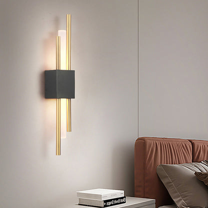 Black & Gold Wall Sconce