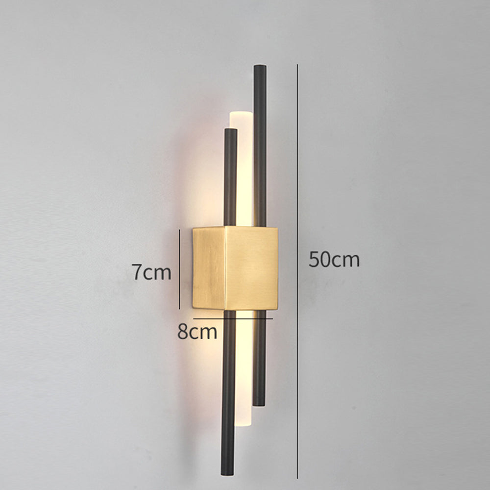 Black & Gold Wall Sconce