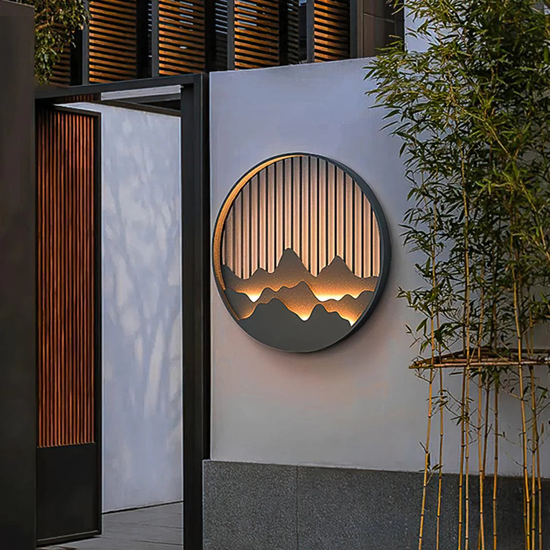 Integrated LED Outdoor Wall Lantern