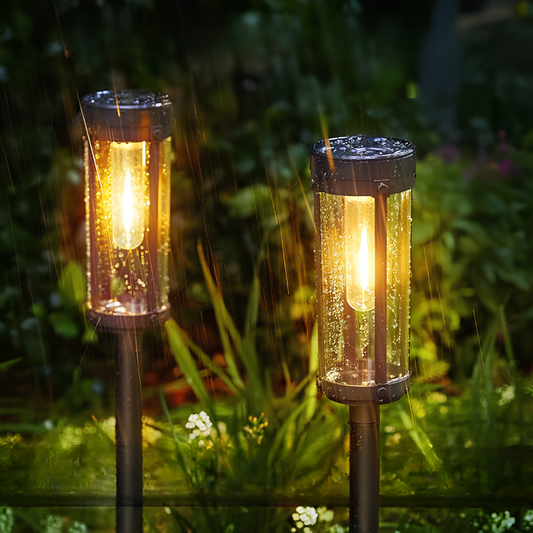 Solar LED Garden Pathway Stake Lights