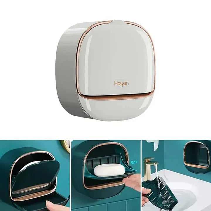 Kalsten | Elegant Waterproof Soap Dish with Draining Surface