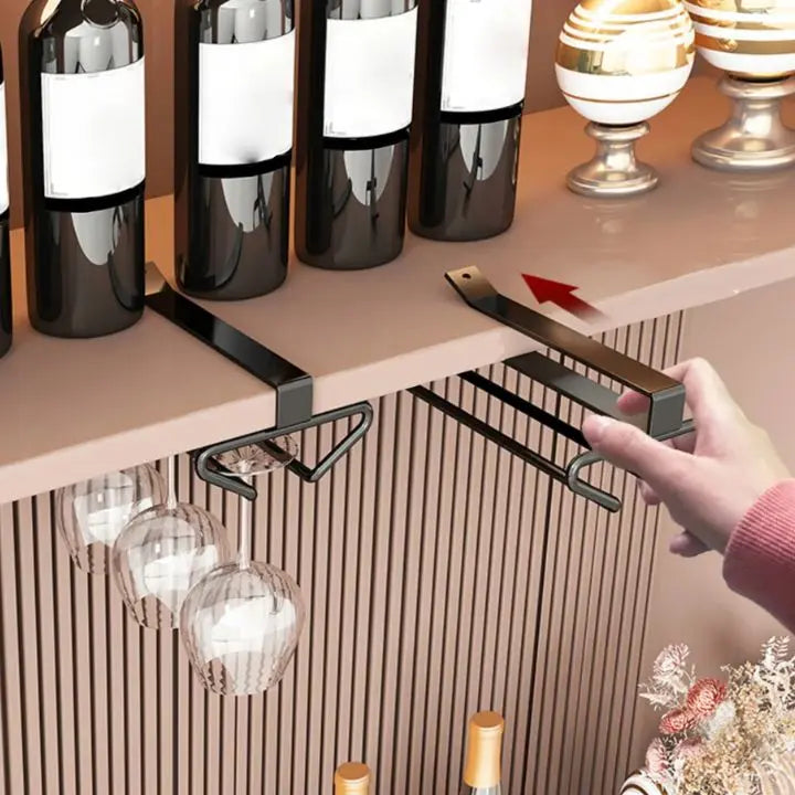 Kalsten | Elegant wine glass holder for undercounter installation