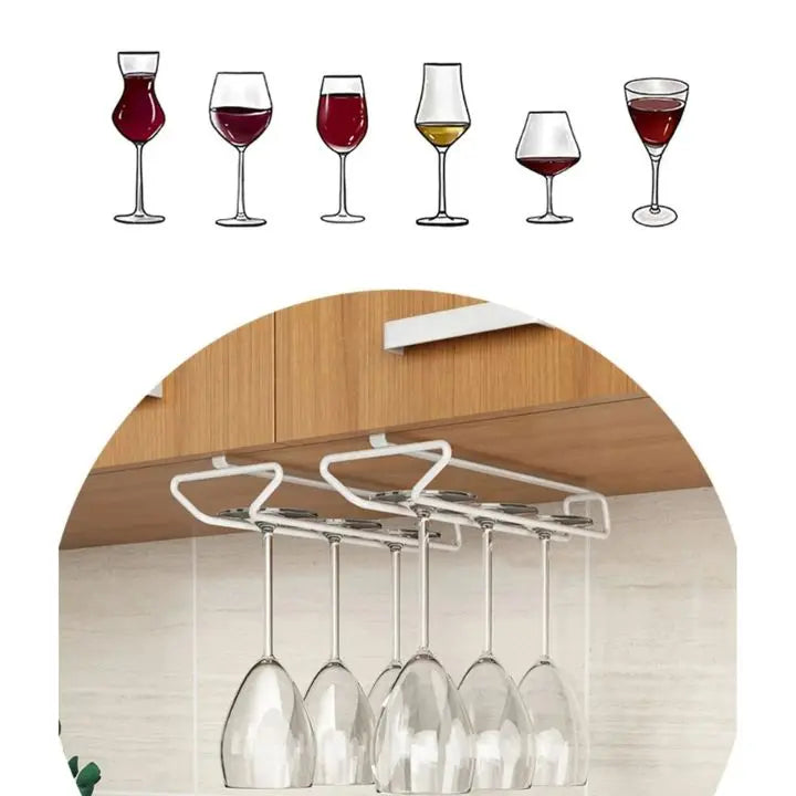 Kalsten | Elegant wine glass holder for undercounter installation