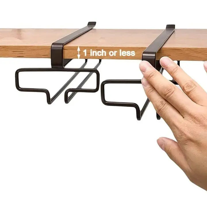 Kalsten | Elegant wine glass holder for undercounter installation