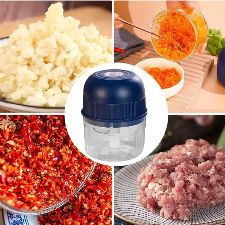 Kalsten | Electric Vegetable Slicer – USB-powered, safe & space-saving