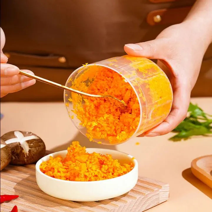 Kalsten | Electric Vegetable Slicer – USB-powered, safe & space-saving
