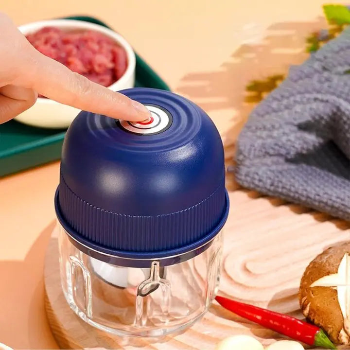 Kalsten | Electric Vegetable Slicer – USB-powered, safe & space-saving